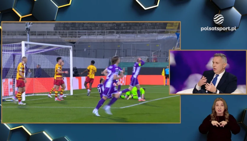 Roman Kołtoń mocno po odpadnięciu Jagiellonii z Ligi Konferencji. "Oba mecze zawalił". WIDEO