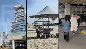 Dubaj niczym miasto duchów. Puste plaże i ulice, turyści w podziemiach