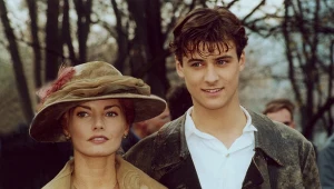 Małgorzata Lewińska i Mateusz Damięcki w filmie "Przedwiośnie"