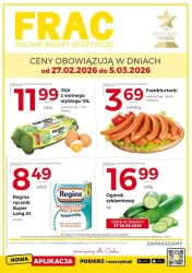 Gazetka spożywcza - FRAC