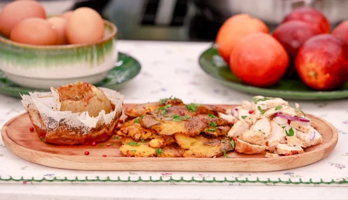 Onion boil z kurczakiem i ziemniaczkami, czyli hit TikToka w obiadowej wersji 