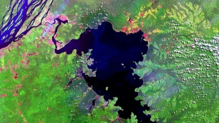 Jezioro Tumba zostało odkryte w 1883 r. przez Henry Stanleya