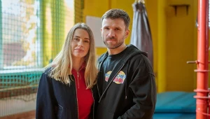 Kadr z serialu "Na Wspólnej"