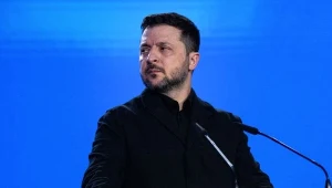 Prezydent Ukrainy Wołodymyr Zełenski