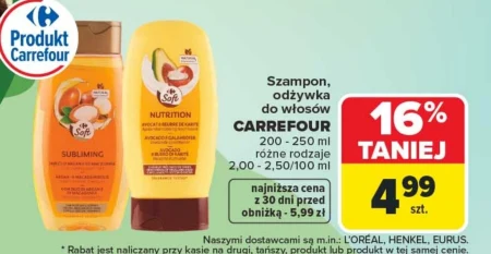 Кондиціонер для волосся Carrefour