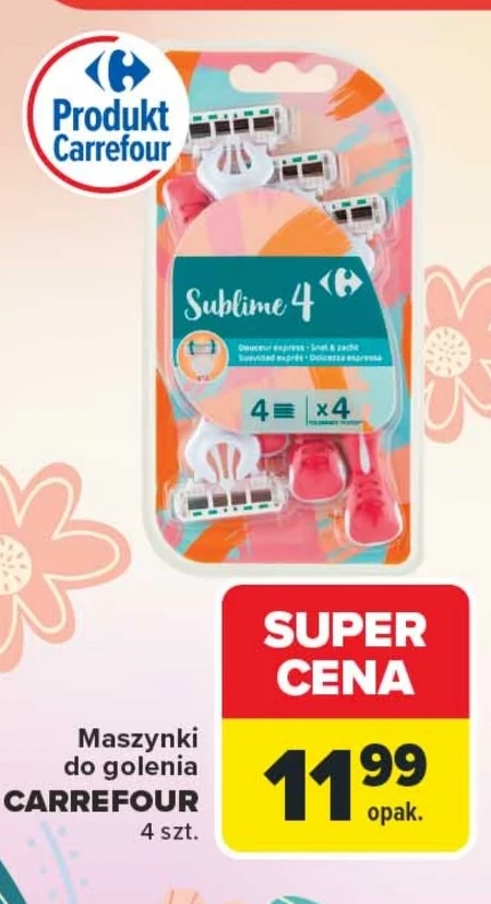 Бритва для гоління Carrefour