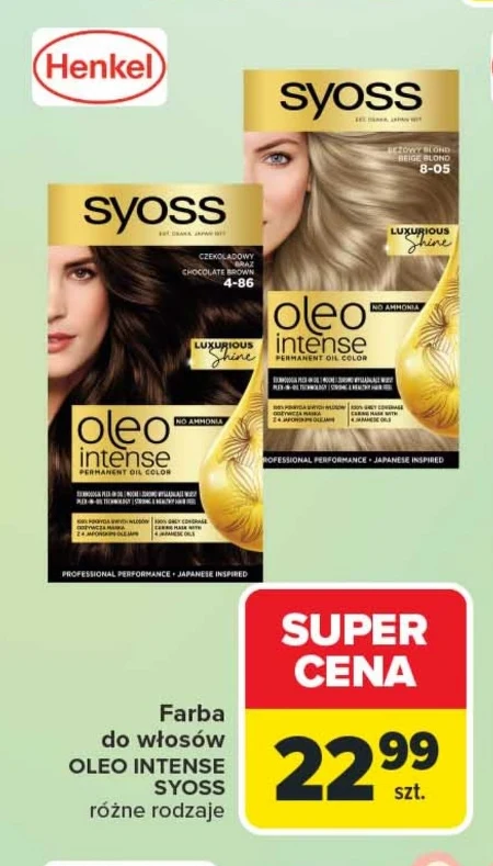 Фарба для волосся Syoss
