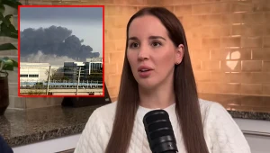 Aniela Woźniakowska, port Jebel Ali po irańskim ataku rakietowym