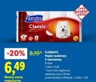 Papier toaletowy Floralys