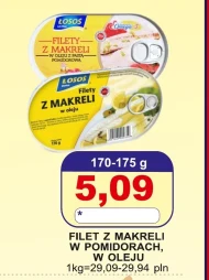 Filet z makreli Łosoś