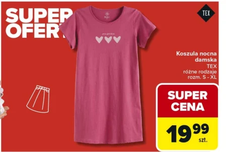 Жіноча нічна сорочка TEX