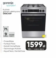 Kuchenka gazowo-elektryczna Gorenje