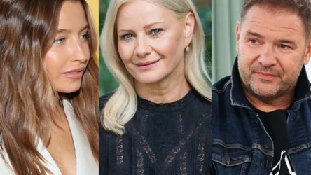 Julia Wieniawa, Małgorzata Kożuchowska, Tomasz Karolak