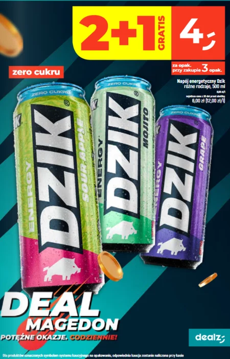 Енергетичний напій Dzik