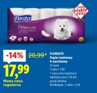 Papier toaletowy Floralys