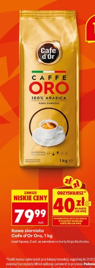Kawa ziarnista Cafe d'Or