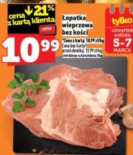 Łopatka bez kości C &C