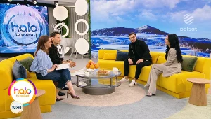 Justyna Steczkowska z synem w "halo tu polsat"