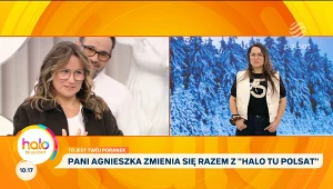 Metamorfoza Agnieszki - Maciej Maniewski odmłodził widzkę "halo tu polsat"