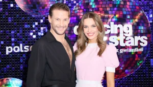 Sebastian Fabijański i jego taneczna partnerka, Julia Suryś
