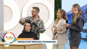 Mąż zgłosił Annę do metamorfozy. Najpierw do dzieła zabrał się stylista fryzur