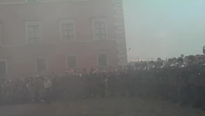 Warszawa, 1 sierpnia 2014 r. Godzina W na placu Zamkowym