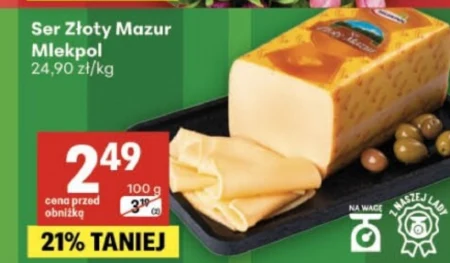 Сир Złoty Mazur