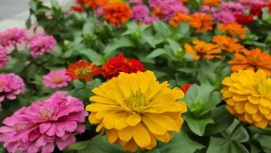 Dobry sposób na siew cynii. W ogrodzie będą kwitły do przymrozków