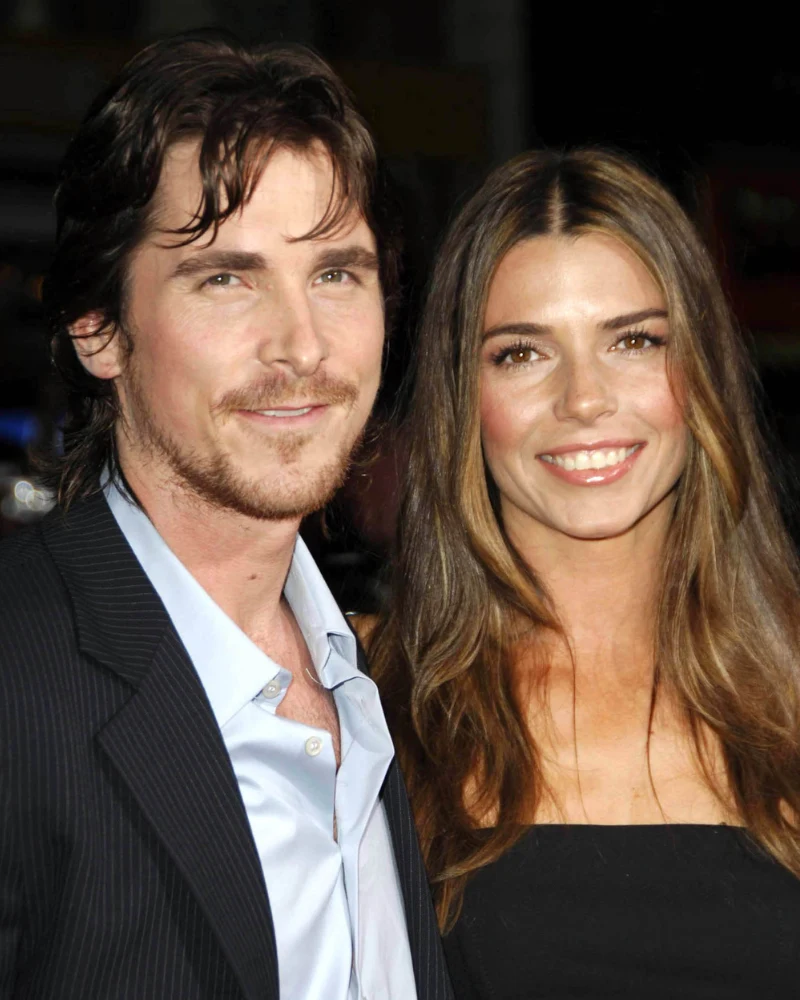 Christian Bale z żoną w 2006 roku