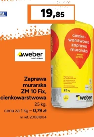 Zaprawa murarska Weber