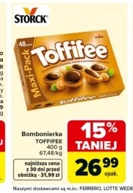 Шоколадна коробка Toffifee
