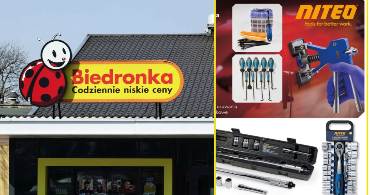 Zadbaj o swój samochód z produktami Niteo. Nowa promocja w Biedronce Warsztat Niteo w Biedronce – narzędzia i akcesoria do auta w promocji do 18 marca