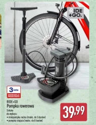 Pompka rowerowa Ride + Go
