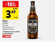 Piwo Warka Strong