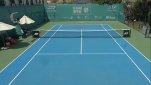 Wielki wybuch i ewakuacja z kortu. Turniej przerwany, musieli się schować