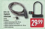 Zapięcie rowerowe Ride + Go