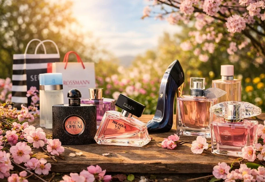 Perfumy damskie - /midjourney