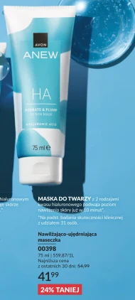 Maseczka do twarzy Avon