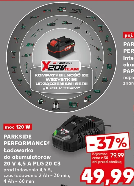 Зарядний пристрій для акумулятора Parkside