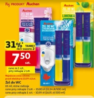 Żel do WC Auchan