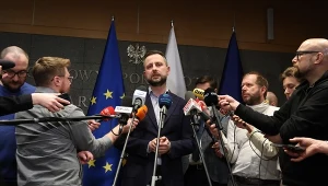 Wicepremier i szef MON Władysław Kosiniak-Kamysz na konferencji prasowej