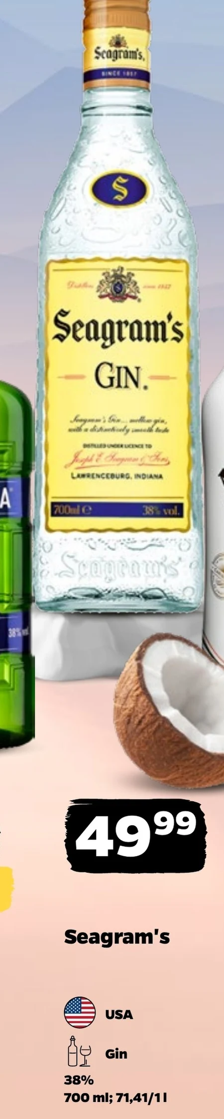 Джин Seagram's