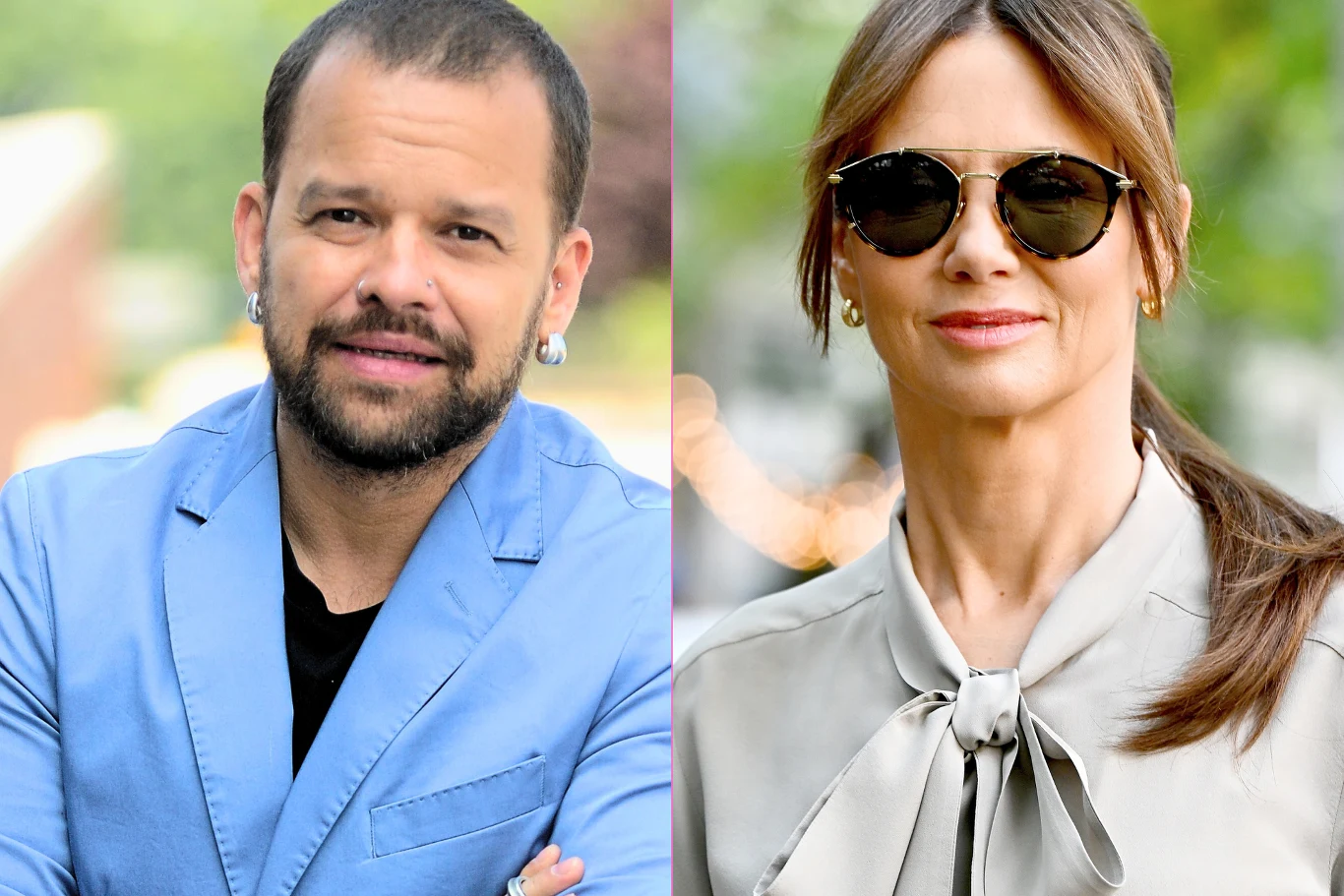 Michał Piróg, Kinga Rusin Michał Piróg i Kinga Rusin na jasnym tle razem w Warszawie. Co za zwrot po odejściu z TVN!