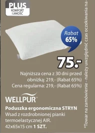 Poduszka ergonomiczna Wellpur