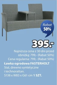 Ławka ogrodowa Fasterholt