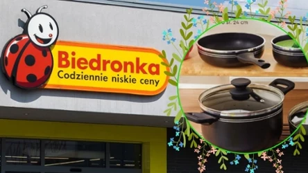 Biedronka obniża ceny patelni i garnków przed Dniem Kobiet. Nowa oferta SMUKEE od 39,99 zł