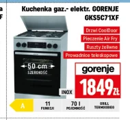Газоелектрична плита Gorenje
