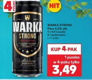 Piwo Warka Strong