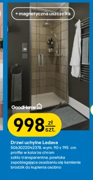 Двері душової кабіни GoodHome