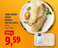 Halibut Targ rybny Lidla